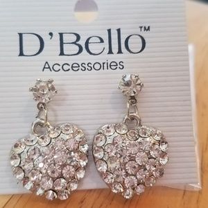 heart earrings